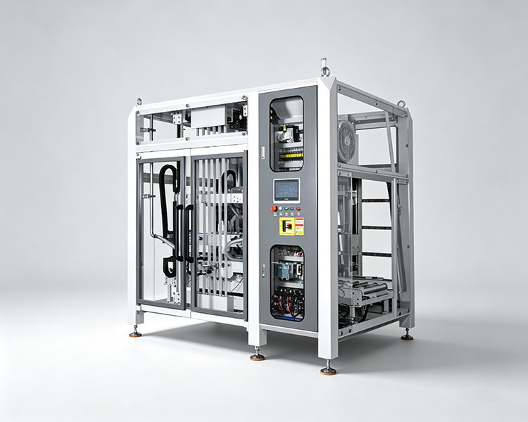 Bag decuffer sealer for carton